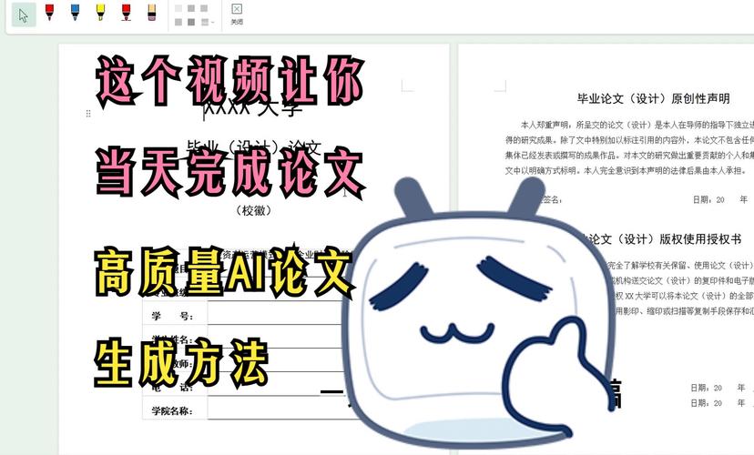 AI救星！我的论文写作逆袭记，从熬夜秃头到轻松毕业的魔幻体验