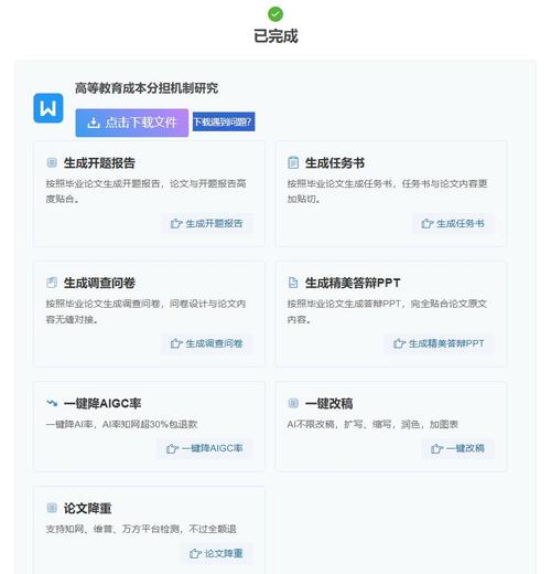 免费查AI率毕业论文,学术神器如何让学生告别熬夜写论文?