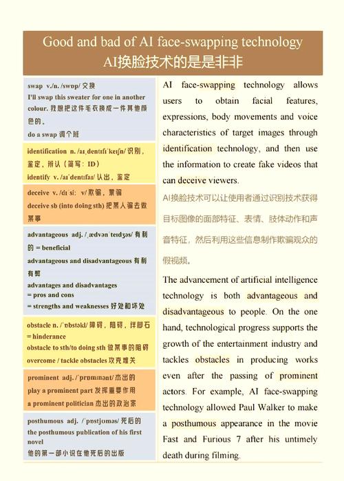 AI换脸毕业论文，一场关于镜像世界的技术革命