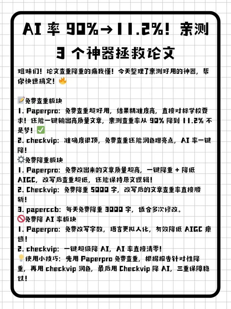 论文救星来了！这三个免费AI工具让我熬夜党直接躺平，导师都夸我效率翻倍